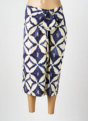 Fustă midi albastru BELLEROSE femeie