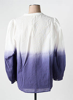 Cămașă țesătură poplin mâneci lungi violet HARTFORD femeie
