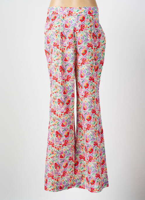 Pantalon evazat roșu BA&SH femeie