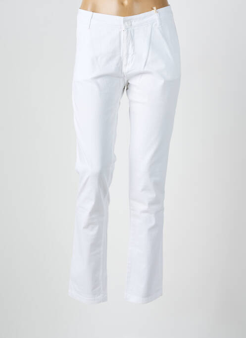 Pantalon chino alb HARTFORD femeie