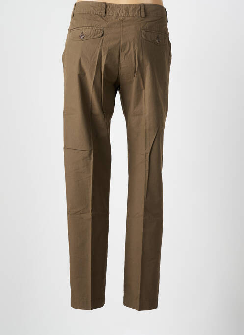 Pantalon chino țesătură poplin mărime normală maro HARTFORD femme