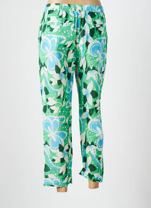 Pantalon 7/8 verde BELLA JONES femeie