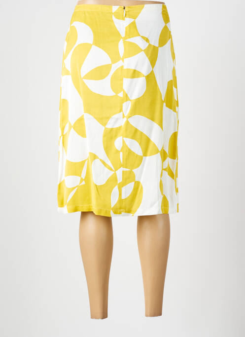 Fustă midi galben BELLEROSE femeie