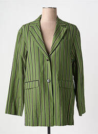 Sacou mâneci lungi verde HOD femme