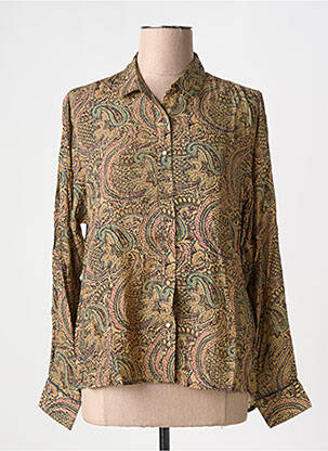 Cămașă maro SWILDENS femeie