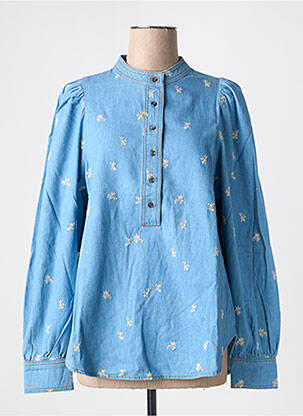 Bluză albastru SECOND FEMALE femeie