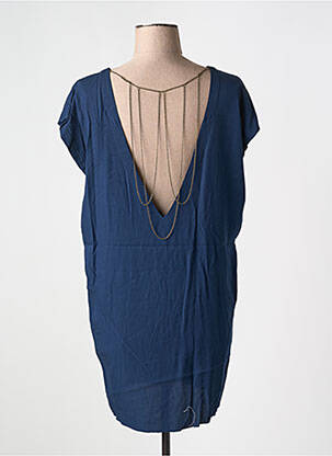 Rochie scurtă mâneci scurte mâneci scurte albastru KARMA KOMA femeie