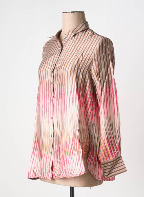 Cămașă maro BELLA JONES femeie