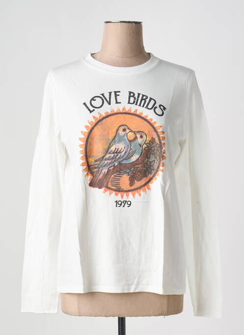 Tricou alb HARTFORD femeie