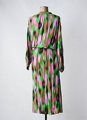 Rochie lungă mâneci lungi mâneci lungi verde ESSENTIEL ANTWERP femeie