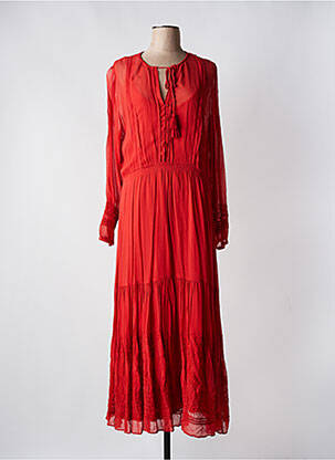 Rochie lungă portocaliu VANESSA BRUNO femeie