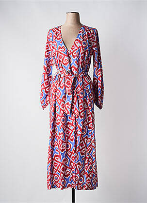 Rochie lungă portocaliu V.DE.VINSTER femeie