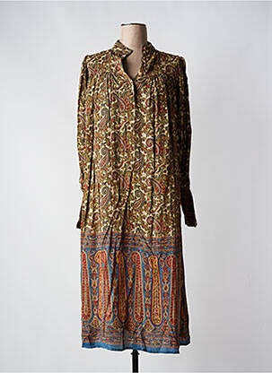 Rochie lungă verde LAURENCE BRAS femeie