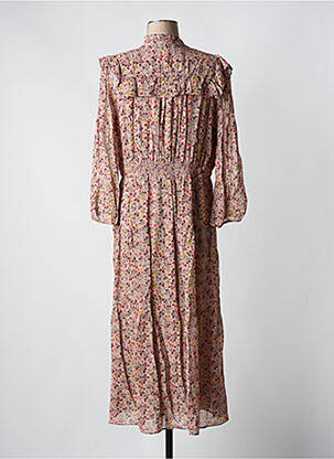 Rochie lungă mâneci lungi mâneci lungi maro BA&SH femeie