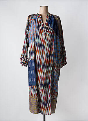 Rochie lungă albastru V.DE.VINSTER femeie