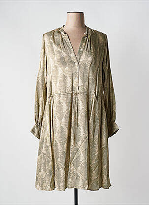 Rochie midi bej HARTFORD femeie