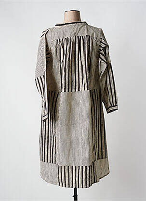 Rochie midi mâneci 3/4 mâneci 3/4 negru V.DE.VINSTER femeie
