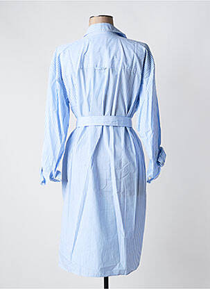 Rochie midi mâneci lungi mâneci lungi albastru ESSENTIEL ANTWERP femeie
