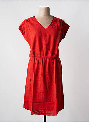 Rochie midi portocaliu HARTFORD femeie