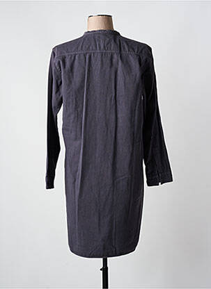 Rochie scurtă mâneci lungi mâneci lungi gri HARTFORD femeie