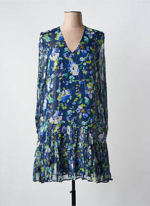 Rochie scurtă mâneci lungi mâneci lungi albastru ESSENTIEL ANTWERP femeie