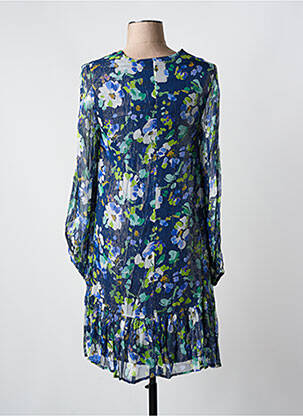Rochie scurtă mâneci lungi mâneci lungi albastru ESSENTIEL ANTWERP femeie