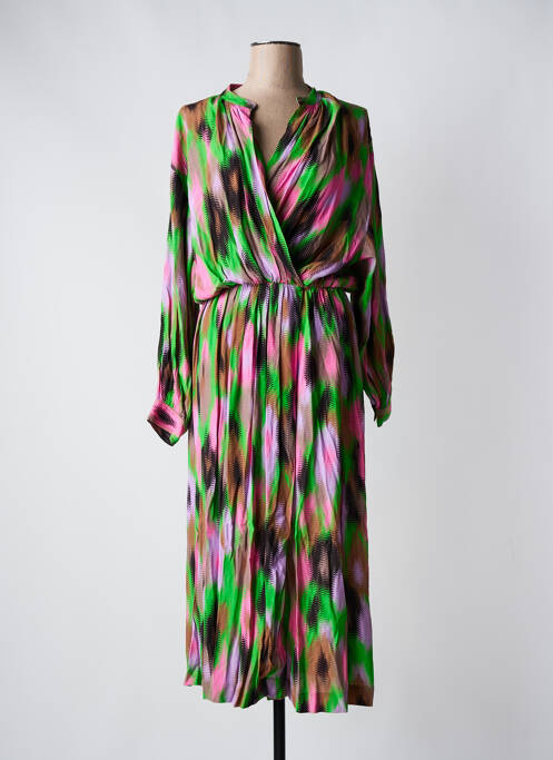 Rochie lungă verde ESSENTIEL ANTWERP femeie