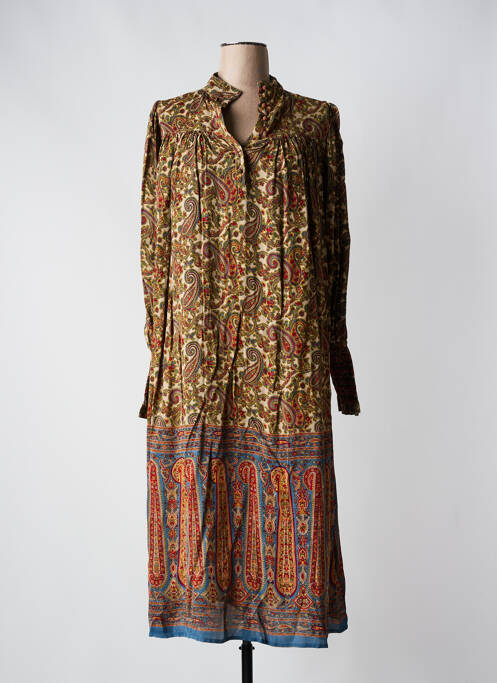 Rochie lungă verde LAURENCE BRAS femeie