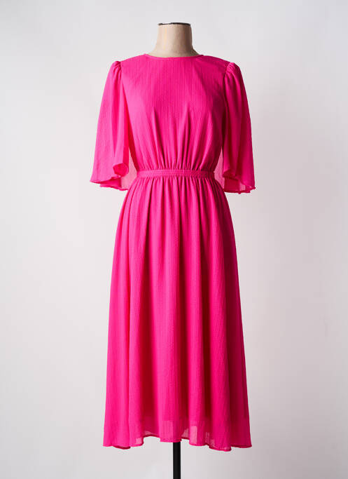 Rochie lungă roz ESSENTIEL ANTWERP femeie