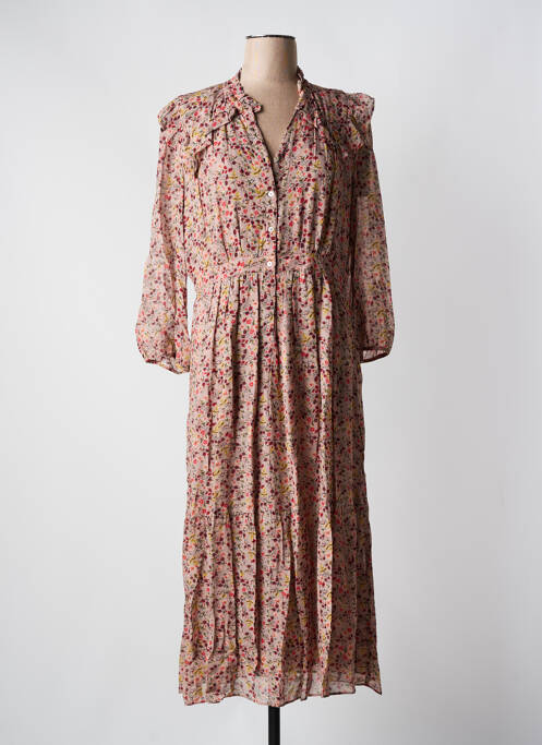 Rochie lungă maro BA&SH femeie