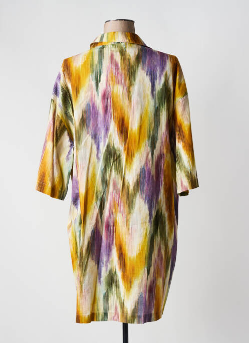 Rochie scurtă galben HARTFORD femeie