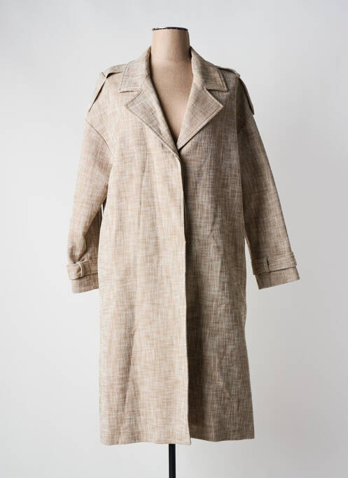 Palton lung bej SWILDENS femeie