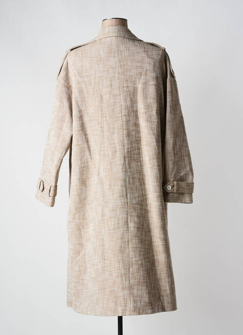 Palton lung bej SWILDENS femeie