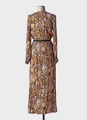 Rochie lungă mâneci lungi mâneci lungi negru LA PETITE FRANCAISE femeie