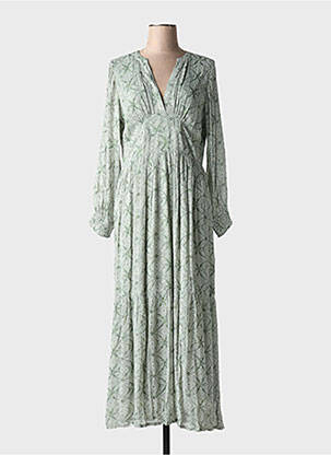 Rochie lungă verde INDI & COLD femeie