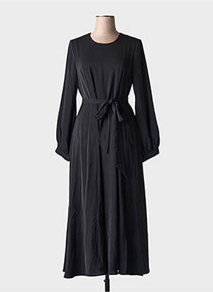 Rochie lungă mâneci lungi mâneci lungi negru ANONYME DESIGNERS femeie