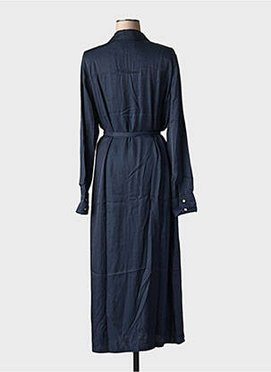 Rochie lungă mâneci lungi mâneci lungi albastru SCOTCH & SODA femeie