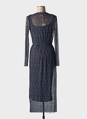 Rochie lungă mâneci lungi mâneci lungi albastru YAYA femeie