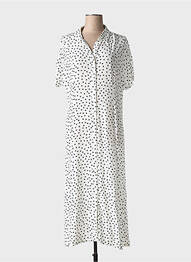Rochie lungă mâneci scurte mâneci scurte albastru FIVE femeie
