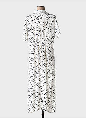 Rochie lungă mâneci scurte mâneci scurte albastru FIVE femeie