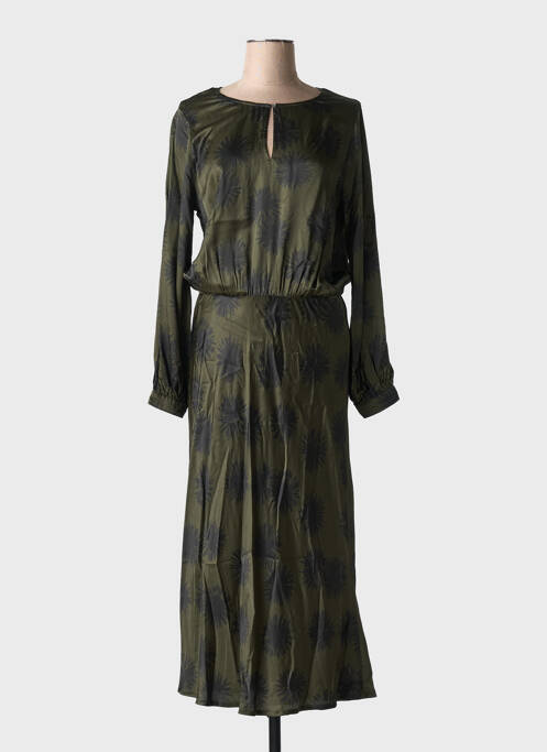 Rochie lungă verde HARTFORD femeie