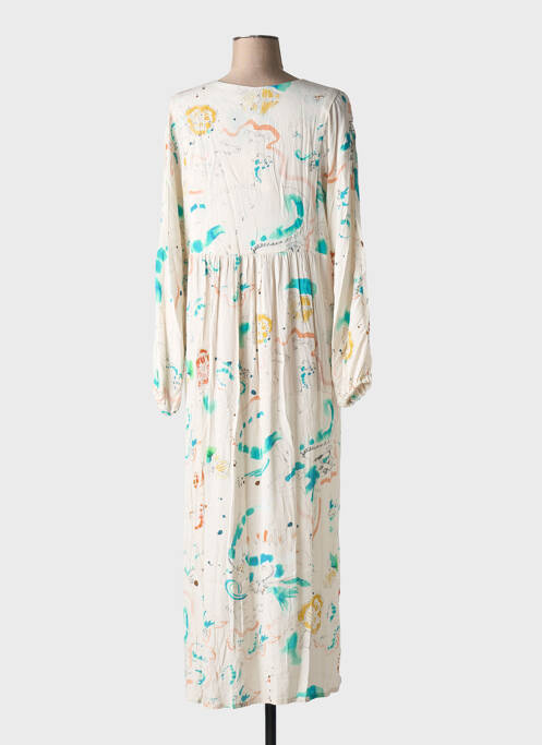 Rochie lungă bej MAGNOLIA TRENDY femeie