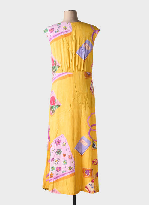 Rochie lungă galben CAP JULUCA femeie