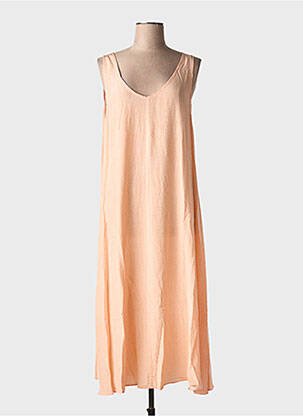 Rochie lungă portocaliu AMERICAN VINTAGE femeie