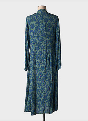 Rochie lungă mâneci lungi mâneci lungi verde YERSE femeie