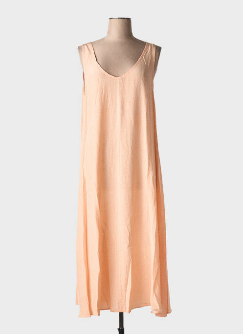 Rochie lungă portocaliu AMERICAN VINTAGE femeie