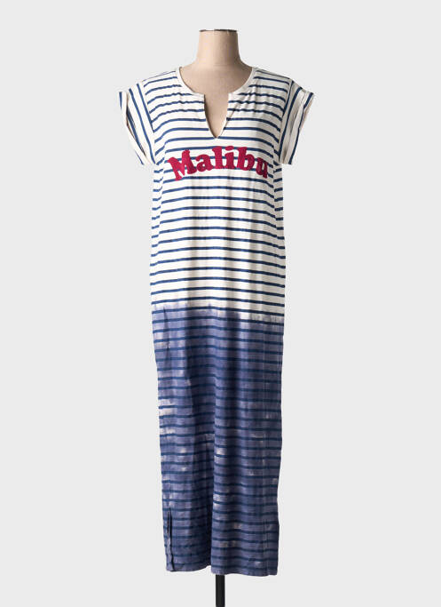 Rochie lungă albastru FIVE femeie