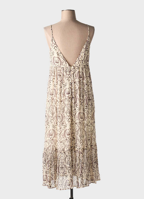 Rochie lungă bej IDANO femeie