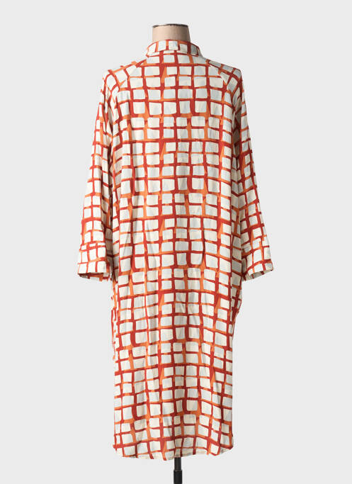 Rochie midi portocaliu ZILCH femeie