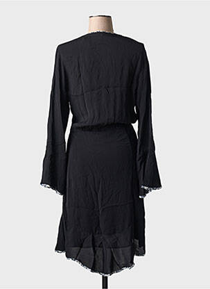 Rochie midi mâneci lungi mâneci lungi negru SCOTCH & SODA femeie